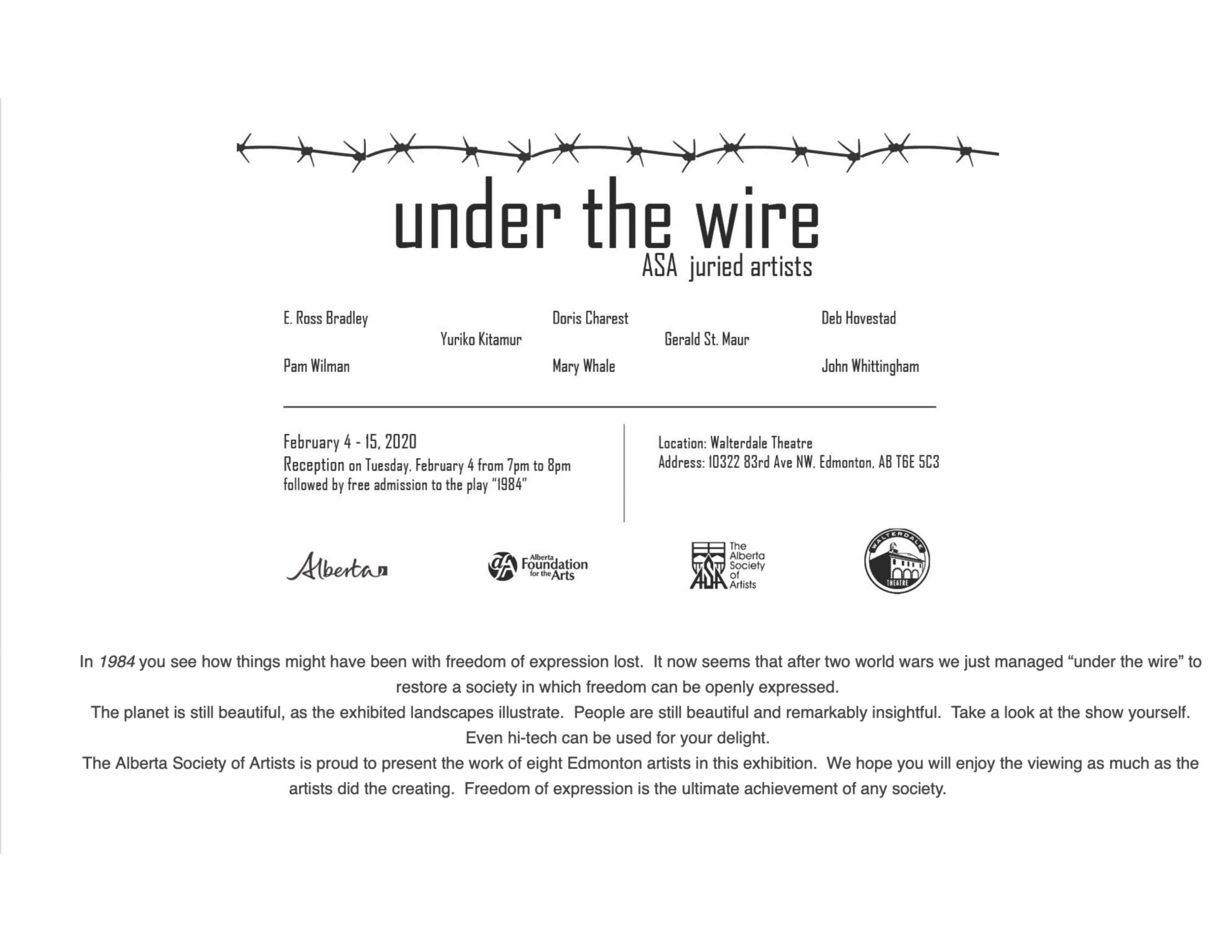 UNDER THE WIRE Poster